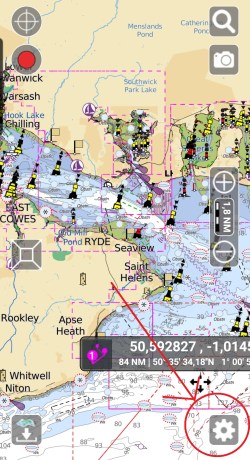 Receive NMEA data in Aqua Map