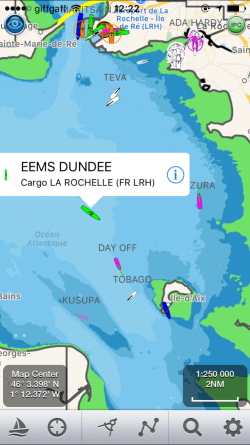 AIS targets on Navlink